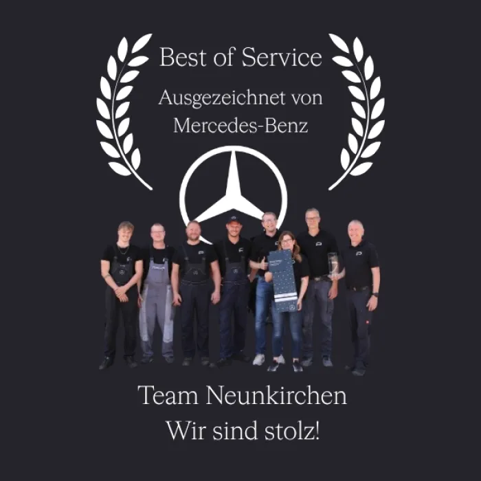 „Best of Service“ von Mercedes-Benz!