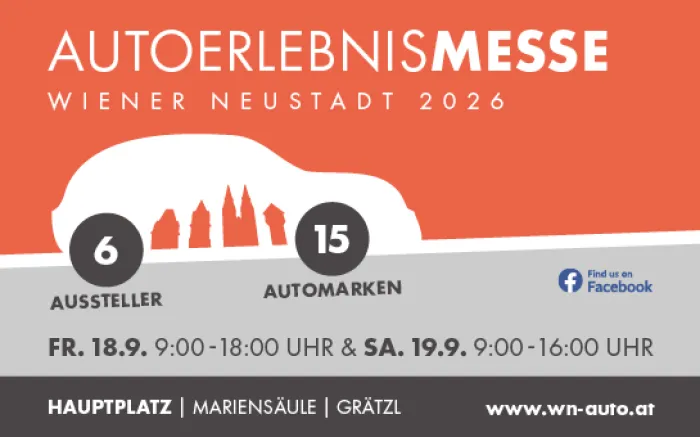 Autoerlebnismesse Wiener Neustadt 2026: Partsch mit Mercedes-Benz, Leapmotor & Peugeot
