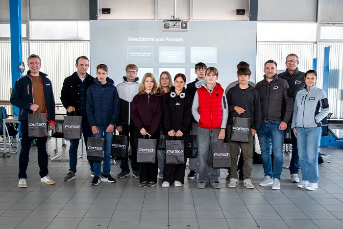 Betriebsbesichtigung durch die Polytechnische Schule Gloggnitz